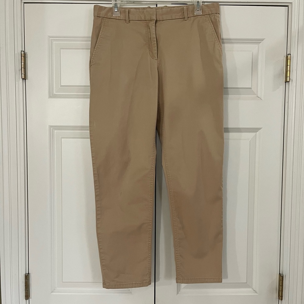 Old Navy Broken In Straight Leg Khakis, Size 10